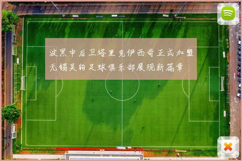 波黑中后卫塔里克伊西奇正式加盟无锡吴钩足球俱乐部展现新篇章